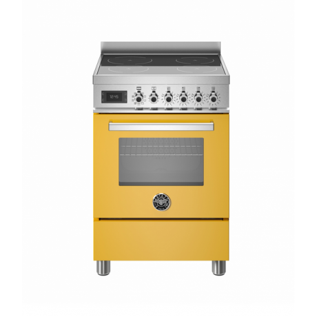 BERTAZZONI PRO6 4I 1E GI T Κουζίνα Ηλεκτρική με Επαγωγικές Εστίες 60cm Κίτρινο BERTAZZONI PRO6 4I 1E GI T Κουζίνα Ηλεκτρική με Επαγωγικές Εστίες 60cm Κίτρινο